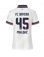 Bayern Munich Aleksandar Pavlovic #45 Venkovní Dres pro Dámské 2026-27 Krátký Rukáv